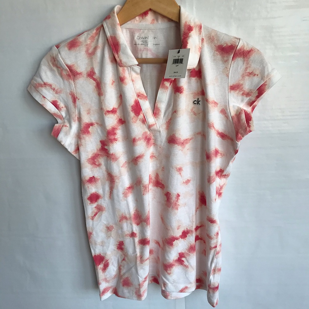 Calvin Klein shirts Vneck polo style